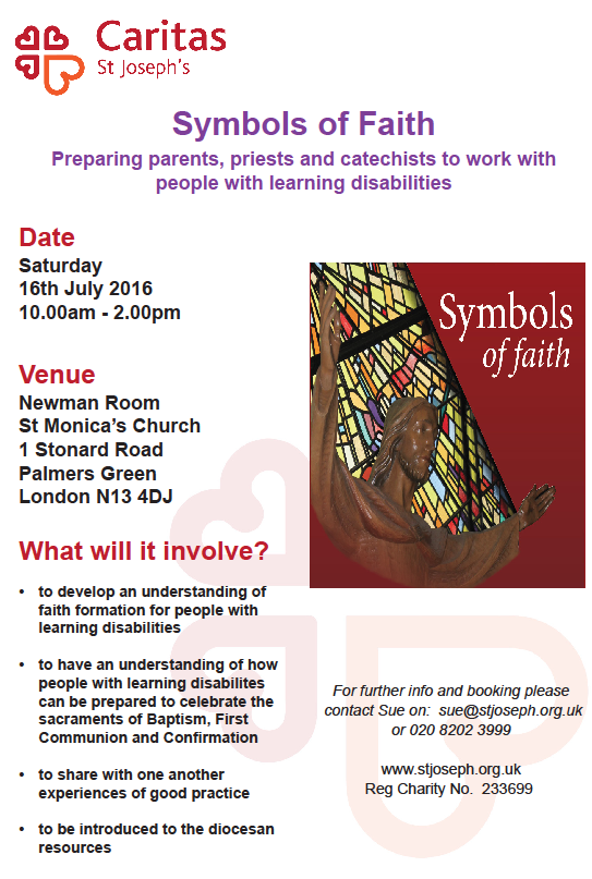 Symbols of Faith, 16 July 2016 Diocese of Westminster